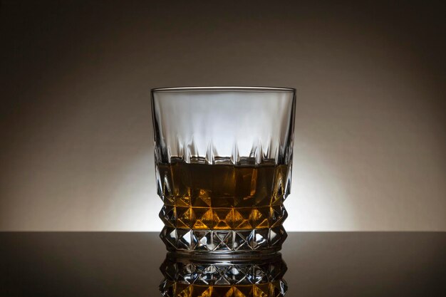 Verlicht glas whisky