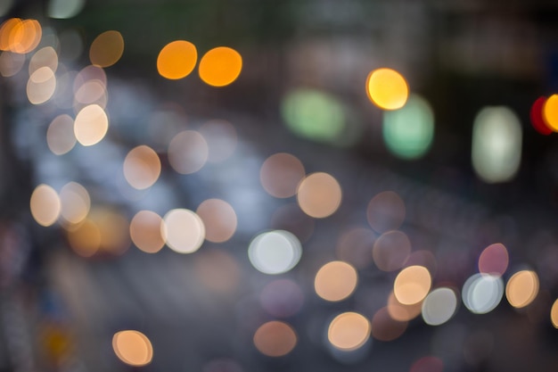 Verlicht vervaagde lichten