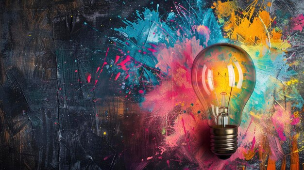 Verlichtende innovatie Snelle tips voor slimme creativiteit Bevordering van groei Succes en kracht in creatieve inspanningen