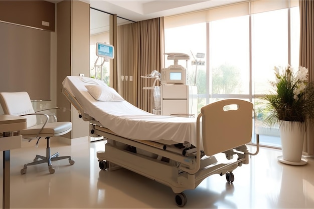 ヴェルロス・カメル・ルーム 病院 病院のベッド プロの広告写真