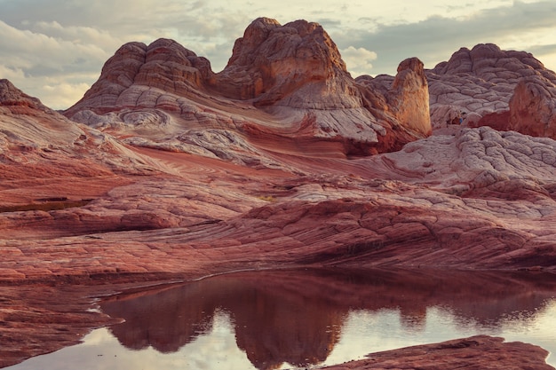 Vermilion Cliffs National Monument Landscapes at sunrise