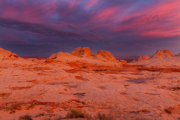 Vermilion Cliffs National Monument의 일출 풍경