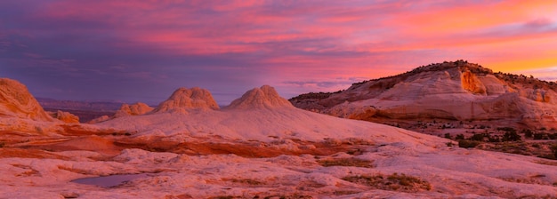 Vermilion Cliffs National Monument Landschappen bij zonsopgang