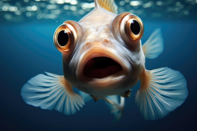 Foto verrast aquariumvissen