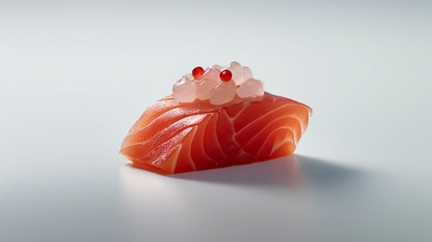 Verrukkelijke sushi-lekkernijen gepresenteerd op verrukkelijke foto's