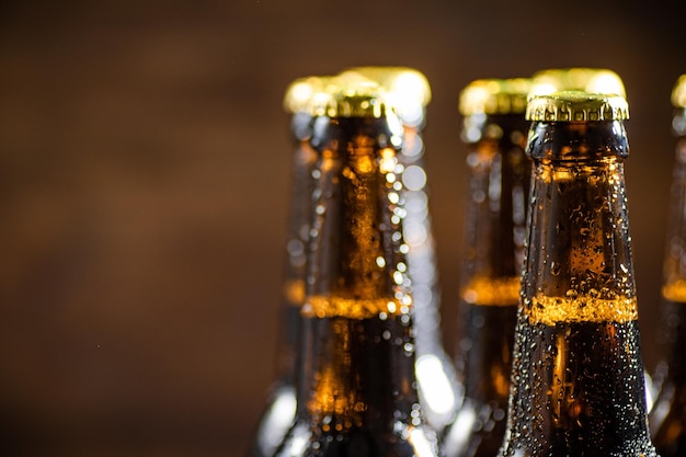 Vers bier in gesloten flesjes