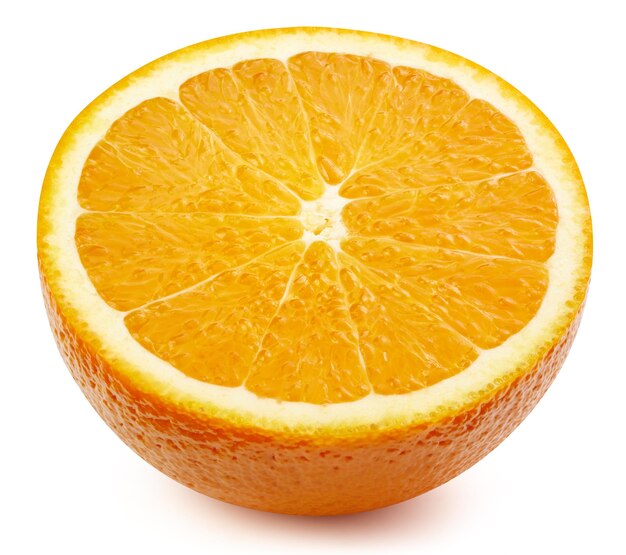 Foto vers biologisch geïsoleerd snijpad voor sinaasappels