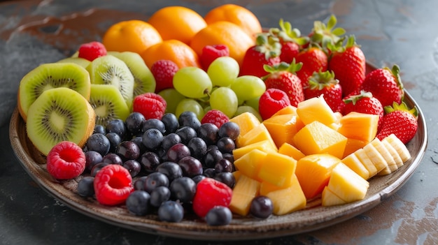 Vers fruit medley platter