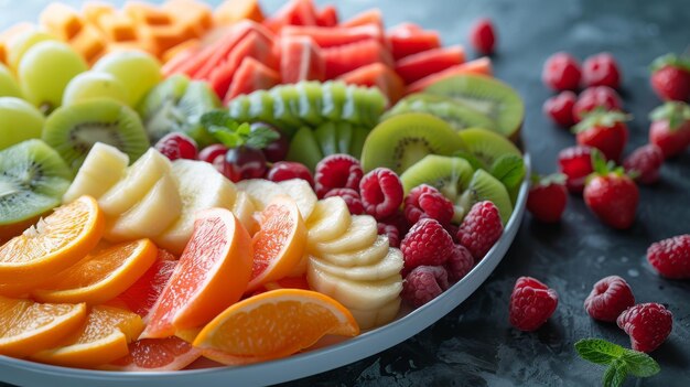 Vers fruit medley platter