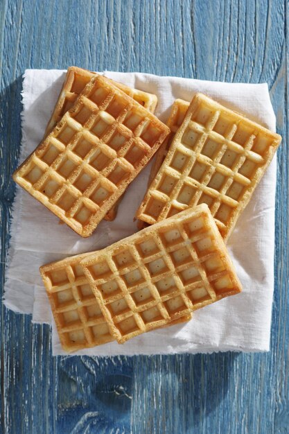 Vers gebakken wafels