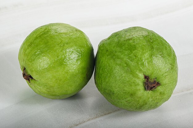 Vers rijpe groene guava's