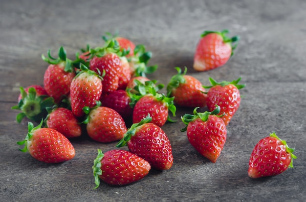 Vers rood aardbeienfruit