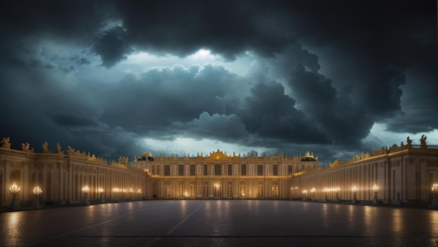 Versailles Een gouden zonsondergang van grandeur en geschiedenis