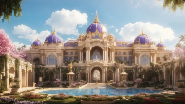 Versailles Een gouden zonsondergang van grandeur en geschiedenis