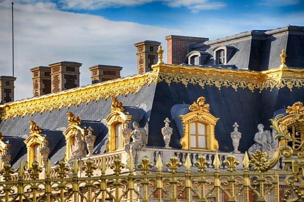 Versailles, francia 10 settembre 2016: il palazzo di versailles