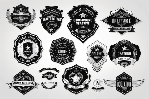 Versatile Badge Templates Explore a Diverse Collection for Every Need