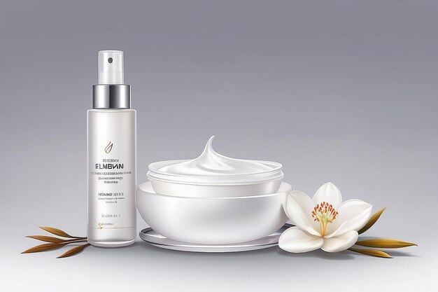 Photo versatile elegance perfect element for beauty skincare and wedding designs