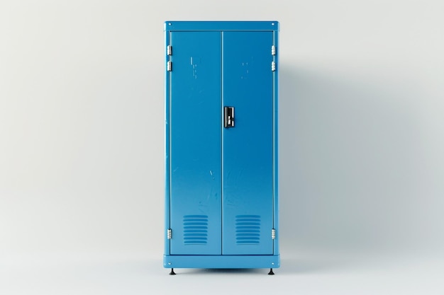 Versatility of Lockers On White Background