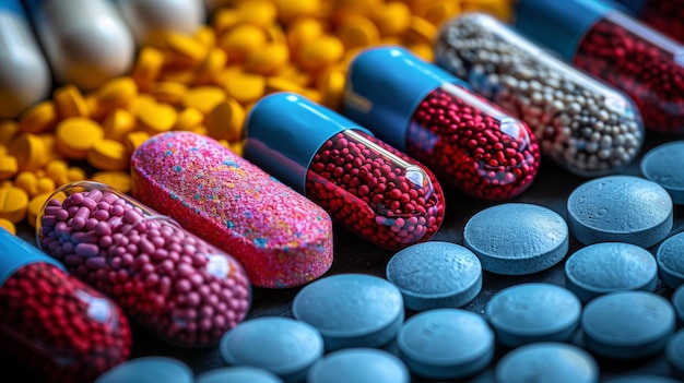 Verscheidenheid aan capsules voor geneesmiddelen op recept