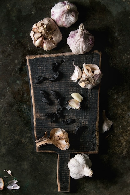 Verscheidenheid aan knoflook