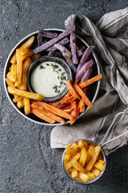 Verscheidenheid van frieten