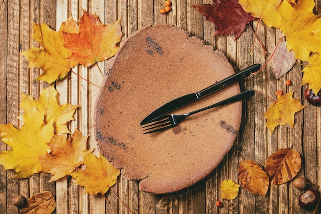 Foto verscheidenheid van herfstbladeren