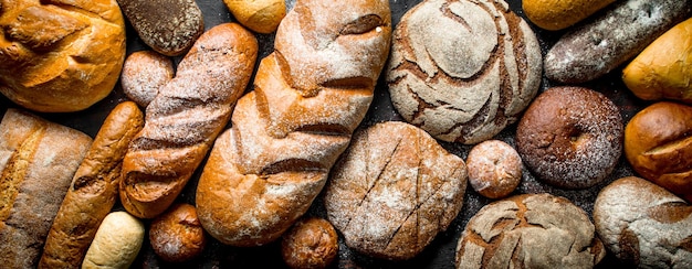 Verschillende soorten brood