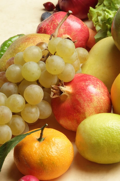 Verschillende soorten fruit