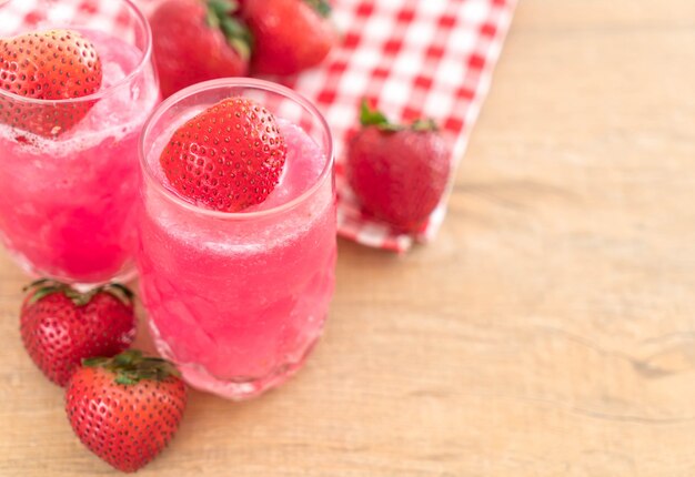 verse aardbeien smoothie