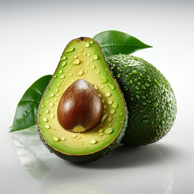 Verse avocado geopend