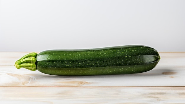 Verse biologische courgette groente Fotorealistische horizontale achtergrond Gezond vegetarisch dieet Ai gegenereerde achtergrond met copyspace Sappige courgette groente