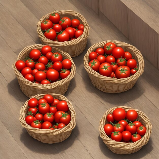 Verse Biologische Tomaten