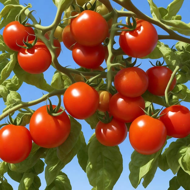 Verse Biologische Tomaten