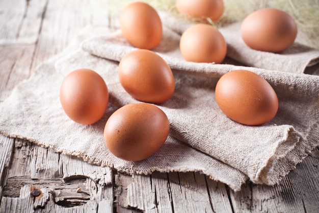 verse bruine eieren