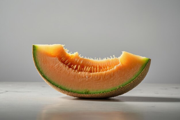 Verse cantaloupe-melon op tafel