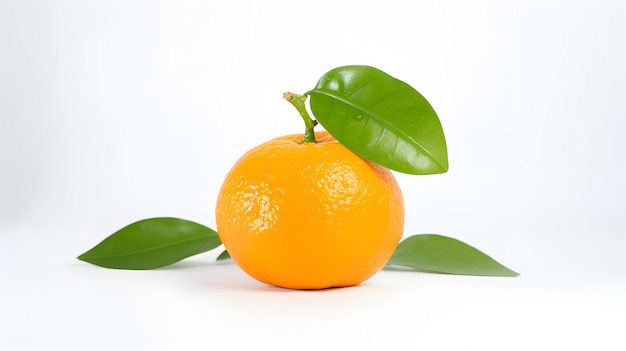 Verse citrus-sinaasappel op een pure achtergrond