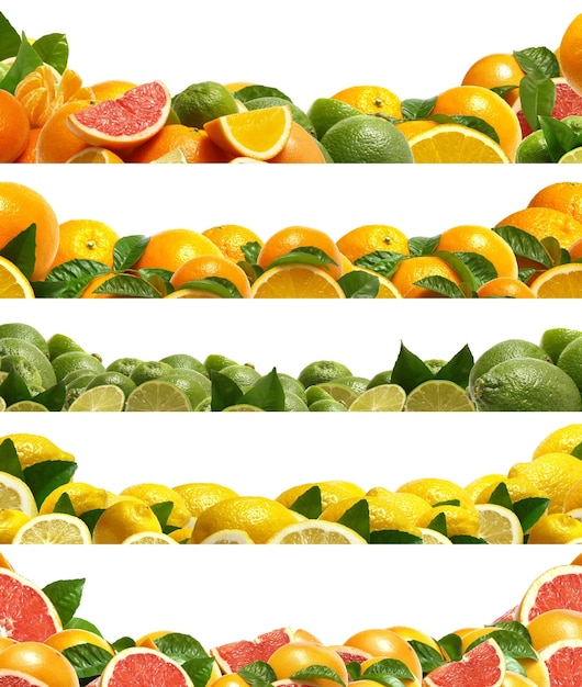 verse citrusvruchten