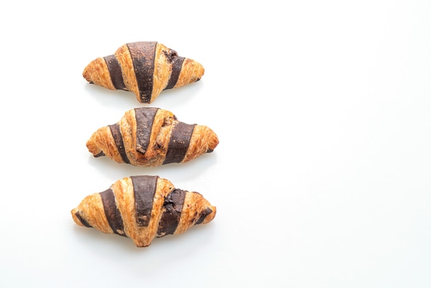 verse croissant met chocolade