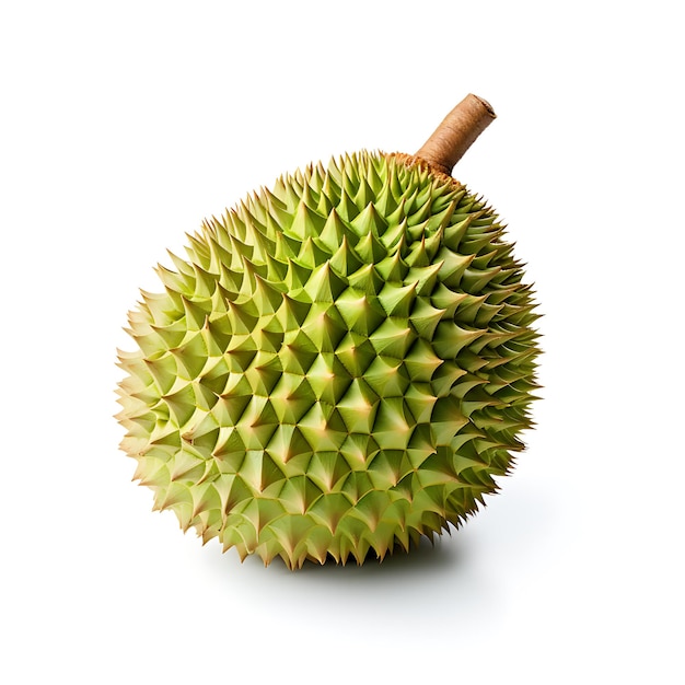 verse durian op duidelijke achtergrond