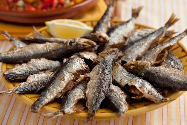 Verse gegrilde sardines