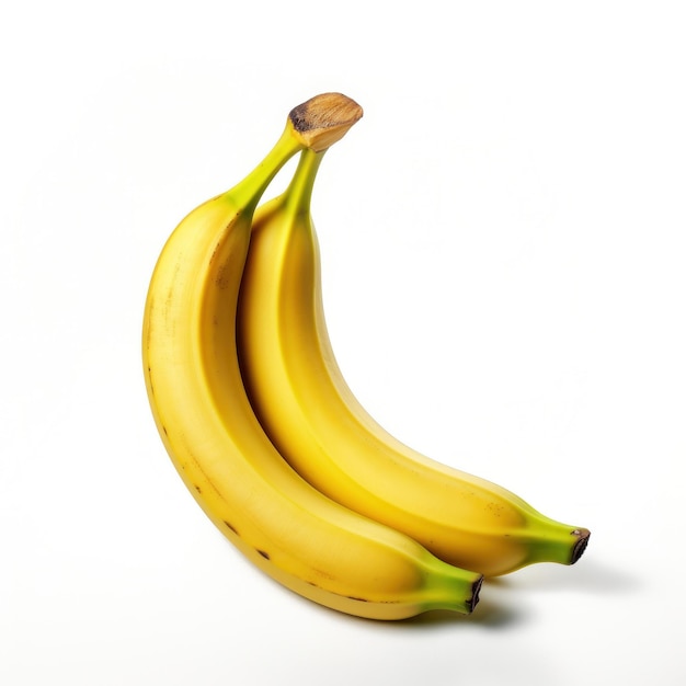 Verse geïsoleerde bananen