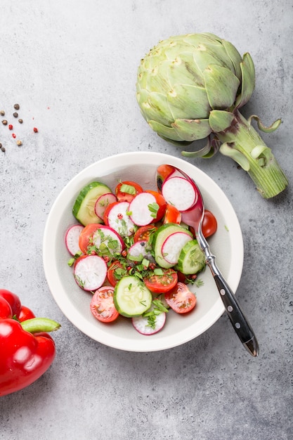 Verse gezonde salade