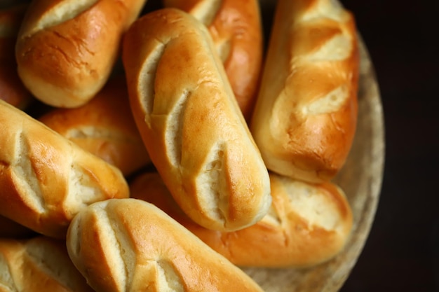 Verse gouden sandwichbroodjes