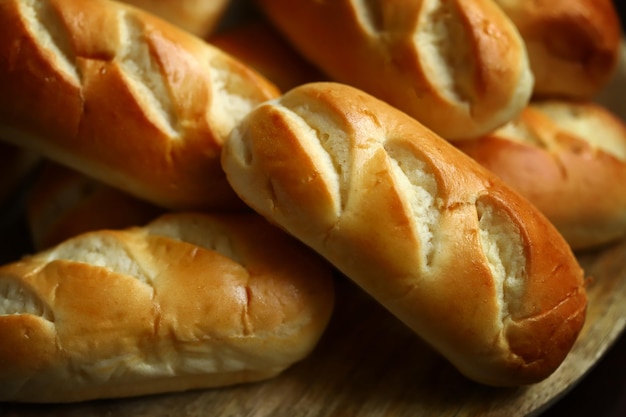 Verse gouden sandwichbroodjes