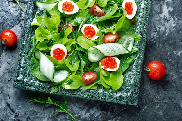 Verse groene salade