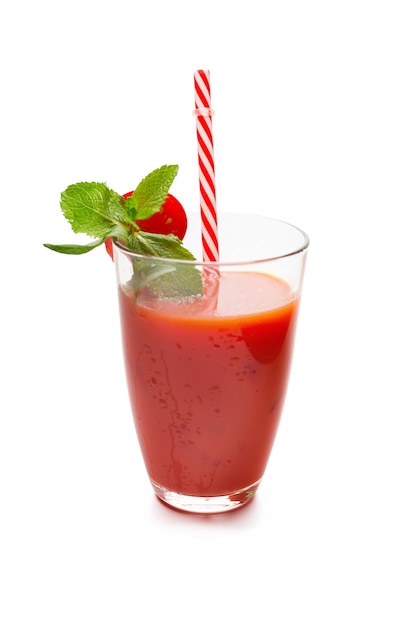 Verse groente smoothie tomatensap