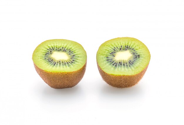 verse kiwi op wit