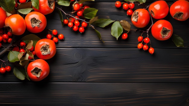 verse rijpe dadelpruim op houten tafel