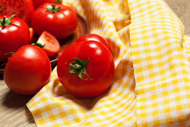 Verse rijpe tomaten