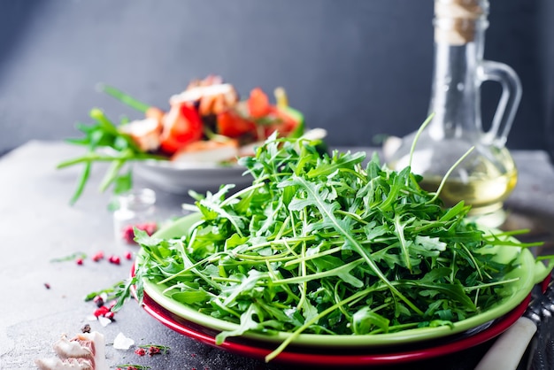 verse rucola salade